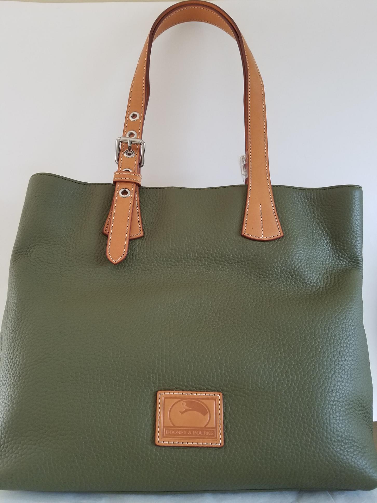 Dooney & Bourke Large Leather Tote – Show It Off Designer Handbags
